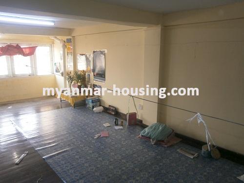 Myanmar real estate - for sale property - No.2522 - Near the Kabaaye pagoda area apartment for sale! - View of the inside.