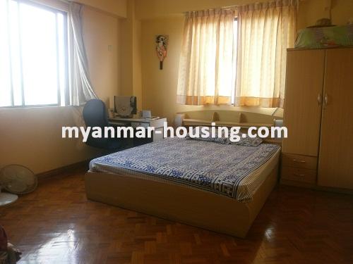 Myanmar real estate - for sale property - No.2570 - Condo for sale in Kyaukdadar! - View of the bed room.