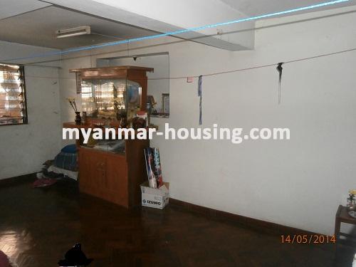 Myanmar real estate - for sale property - No.2586 - An apartment near main road in Ahlone! - View of the shrine room.