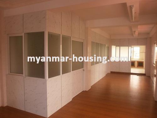 Myanmar real estate - for sale property - No.2603 - Condo in Ahlone is ready for sale! - View of the well-renovated room.