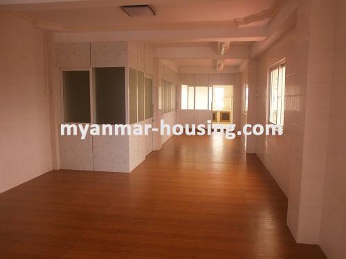 Myanmar real estate - for sale property - No.2603 - Condo in Ahlone is ready for sale! - View of the partition.