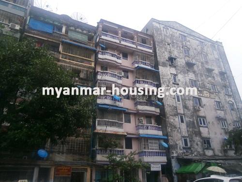 缅甸房地产 - 出售物件 - No.2722 - Good for shop for sale in Mingalar Taung Nyunt! - View of the building.