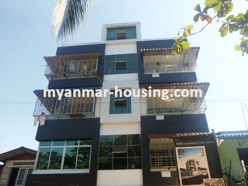 Myanmar real estate - for sale property - No.2934 - Apartment for sale in Thin Gann Gyun ! - View of the building.