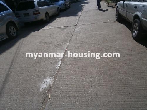 Myanmar real estate - for sale property - No.2936 - Nice sale for Kamaryurt! - View of the road.