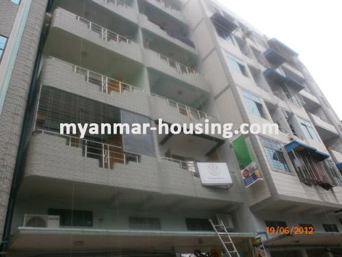 Myanmar real estate - for sale property - No.960 - Apartment with reasonable in Hledan  . - View of the building