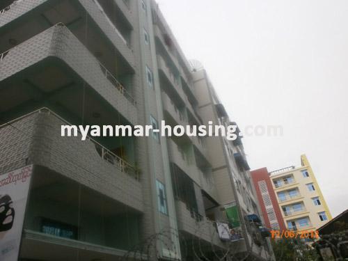 Myanmar real estate - for sale property - No.960 - Apartment with reasonable in Hledan  . - Around the building